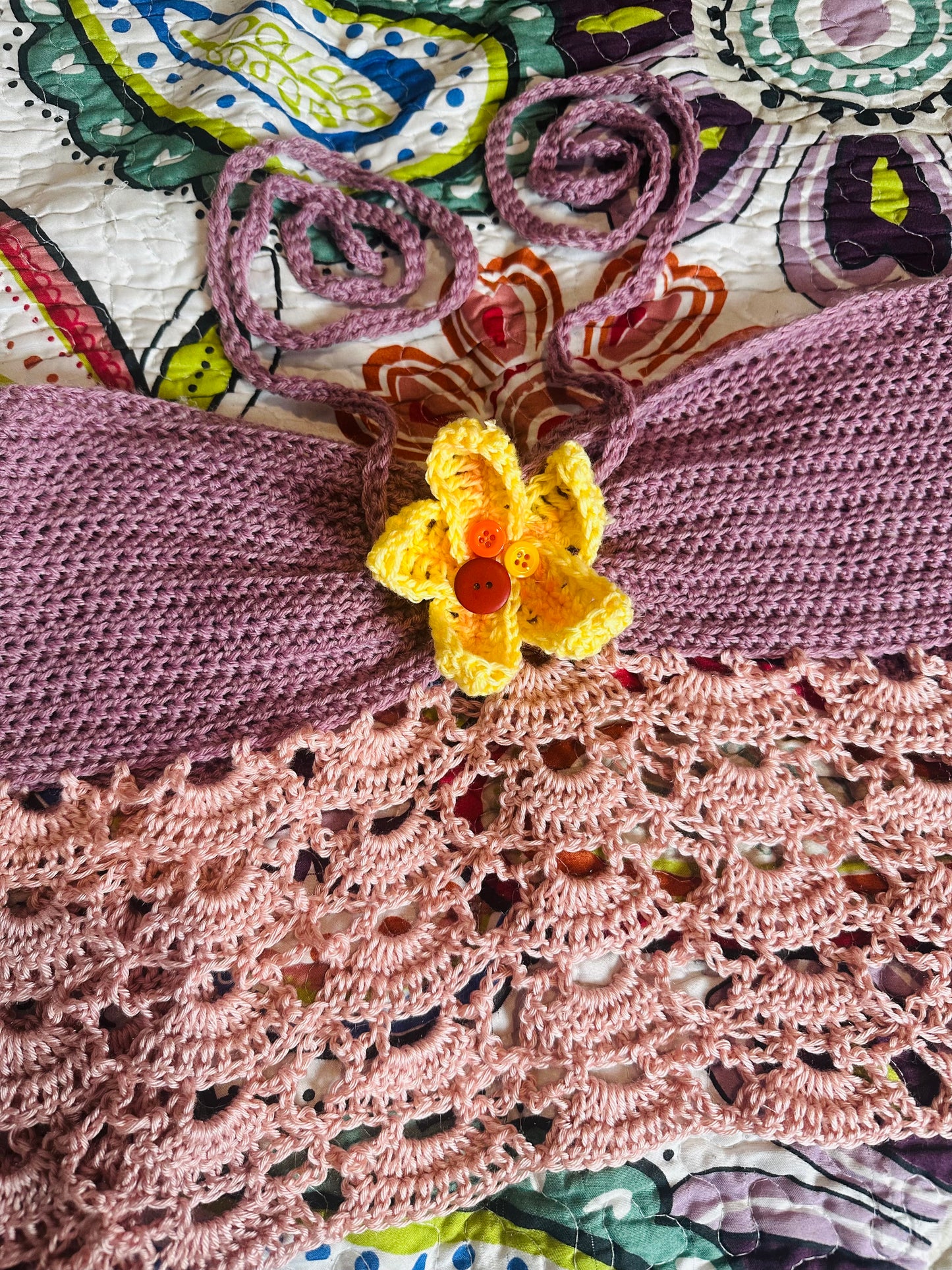 Crochet Mermaid Top