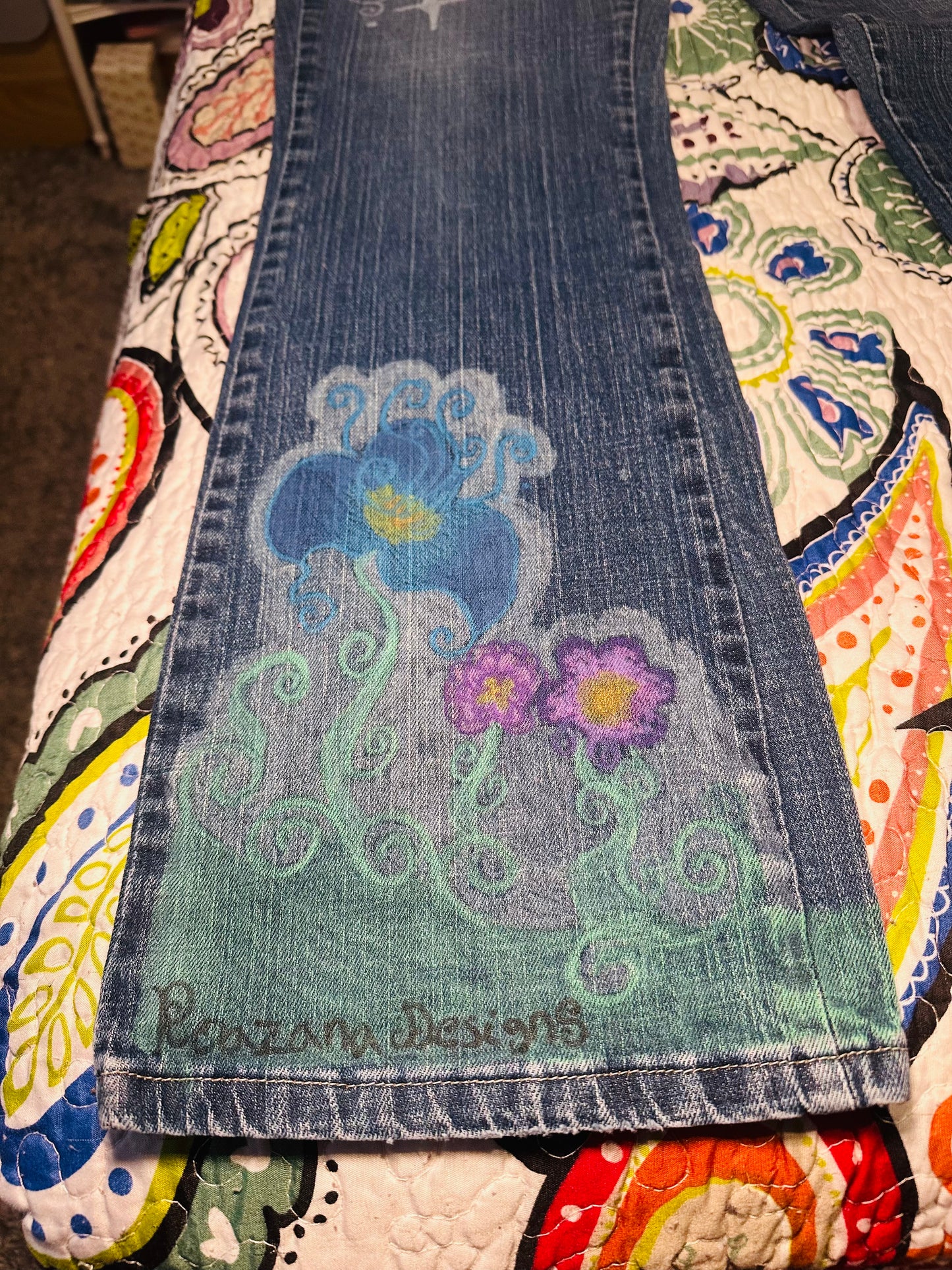 Butterfly in the Garden Jeans