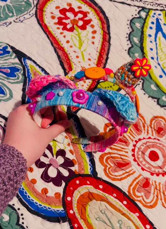 Crochet Cat & Unicorn Headbands
