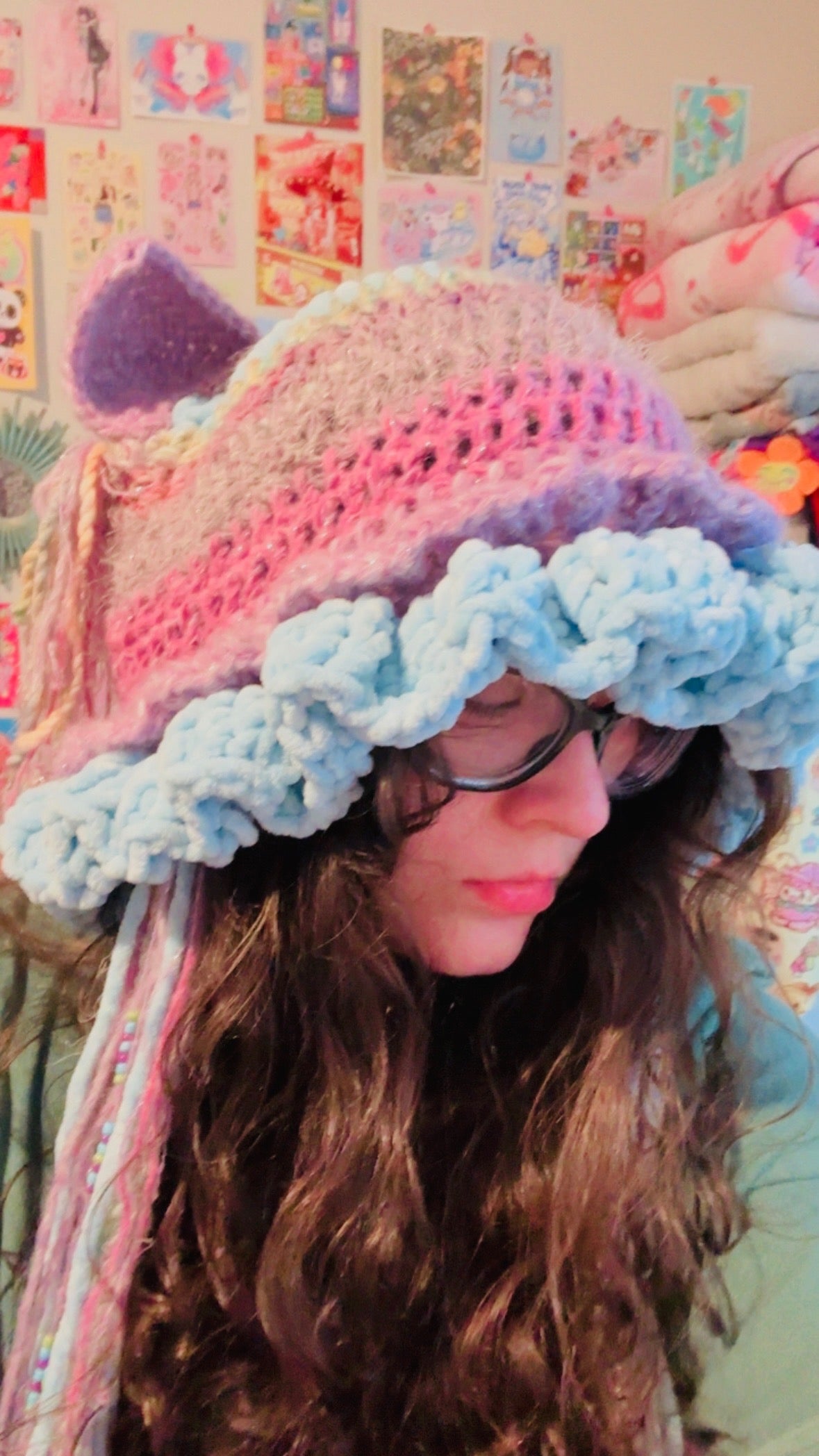 Whimsical Cat Jellyfish