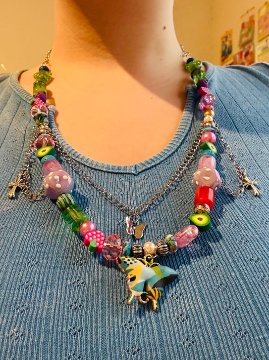 Funky Nostalgic Necklace