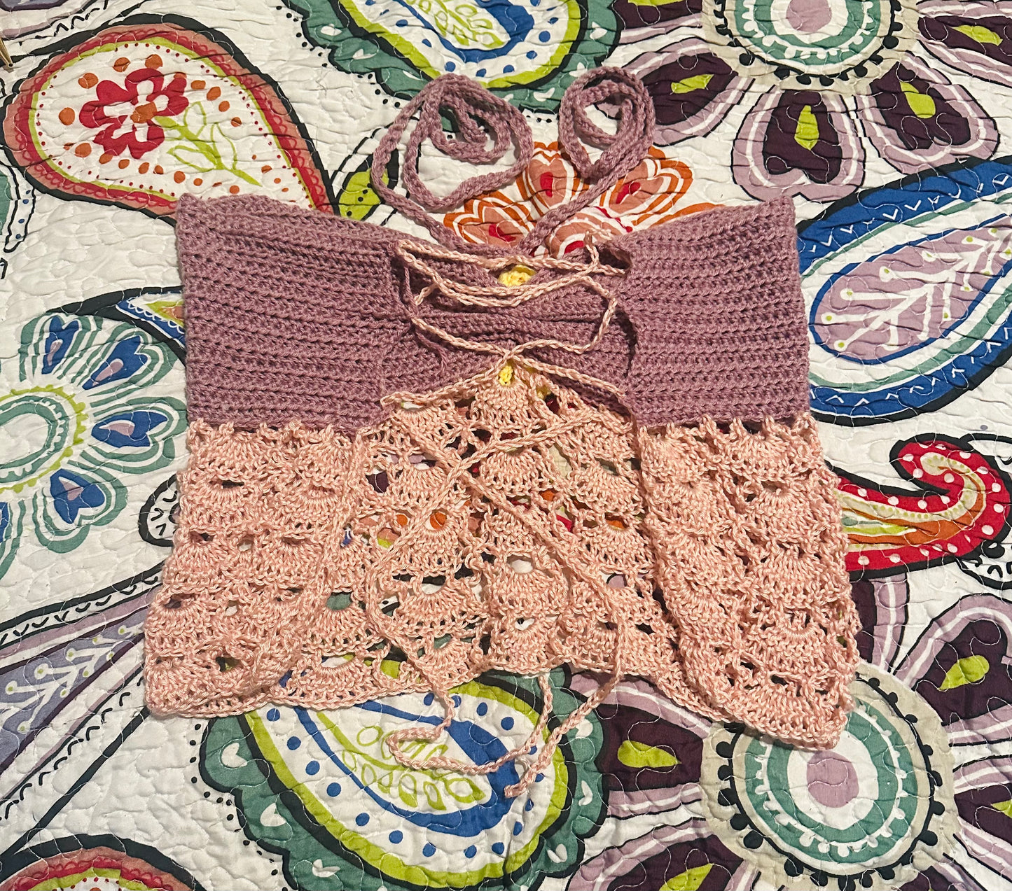 Crochet Mermaid Top