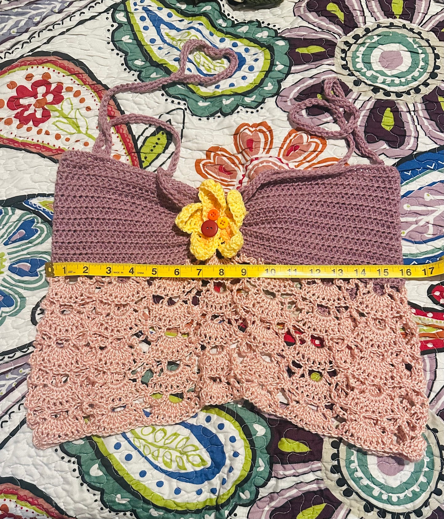 Crochet Mermaid Top