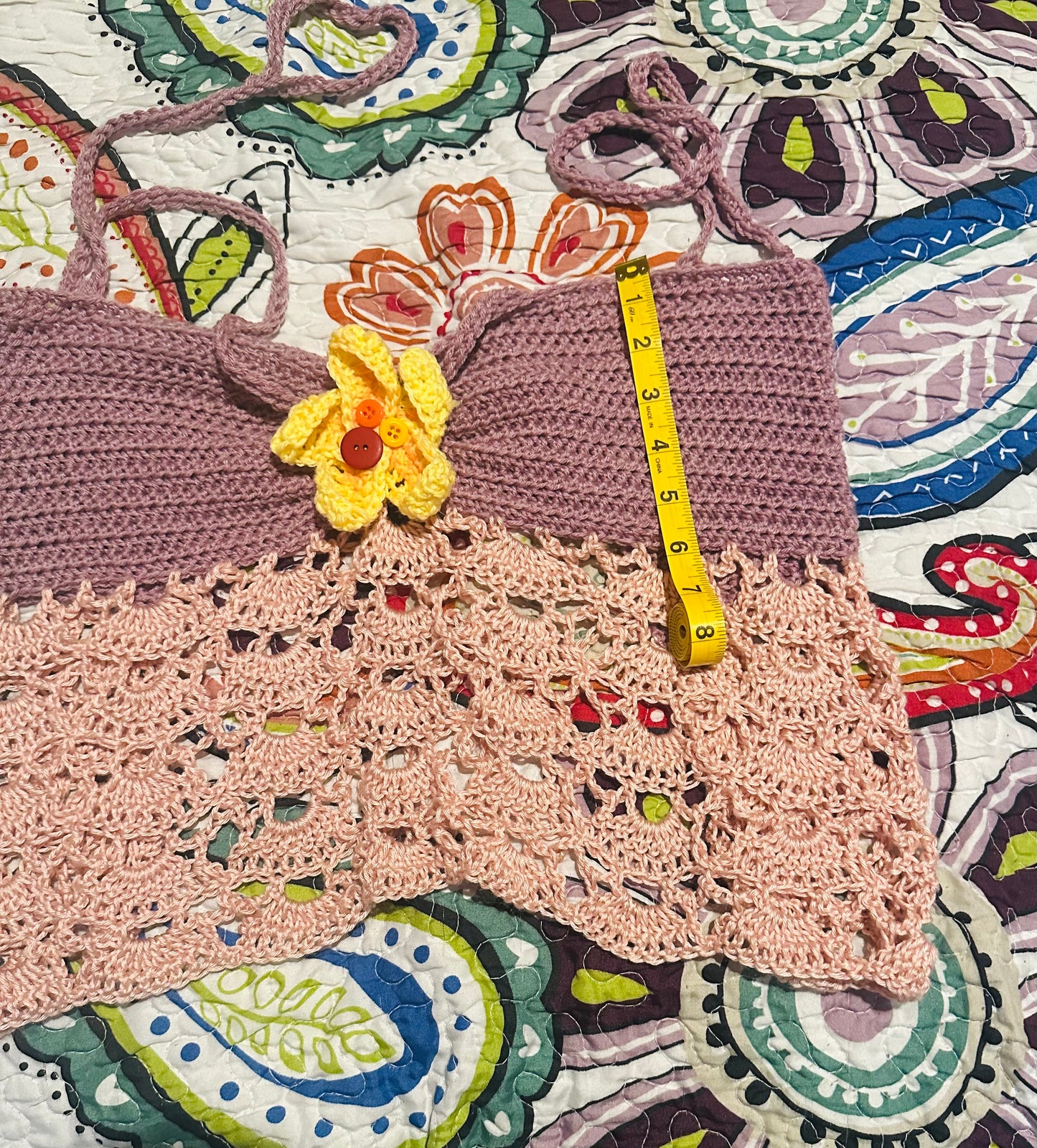 Crochet Mermaid Top