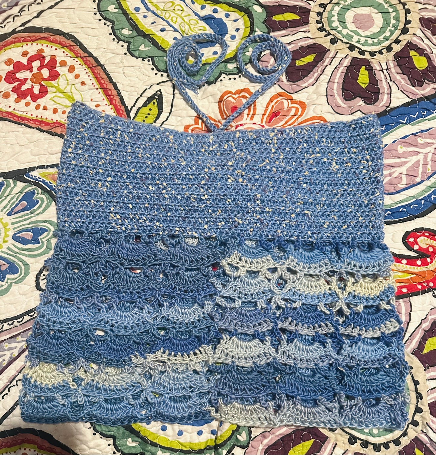 Mermaid Crochet Top