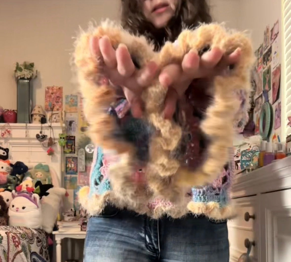 Rapunzel Crochet Granny Sweater