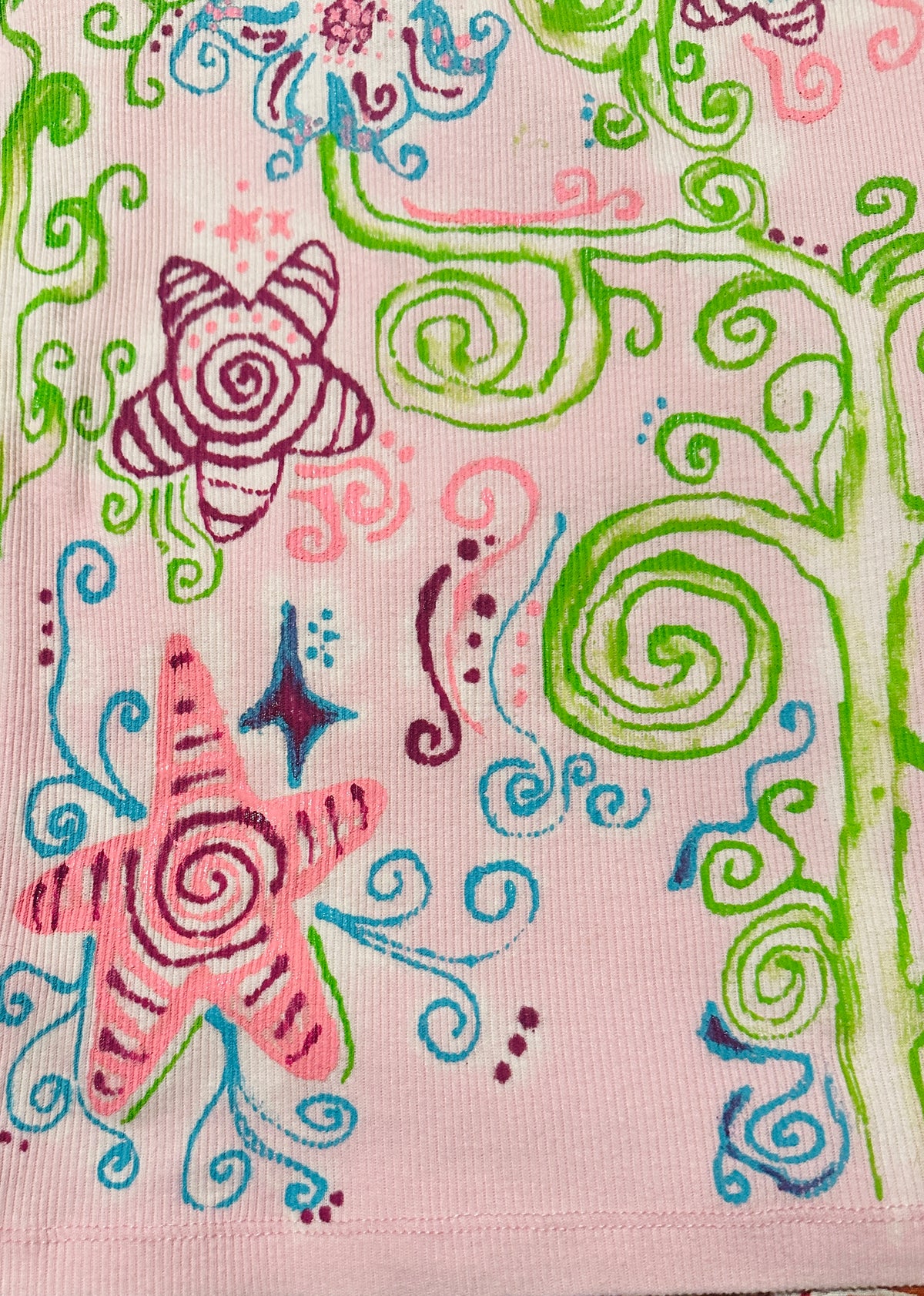 Star Flower Garden Top