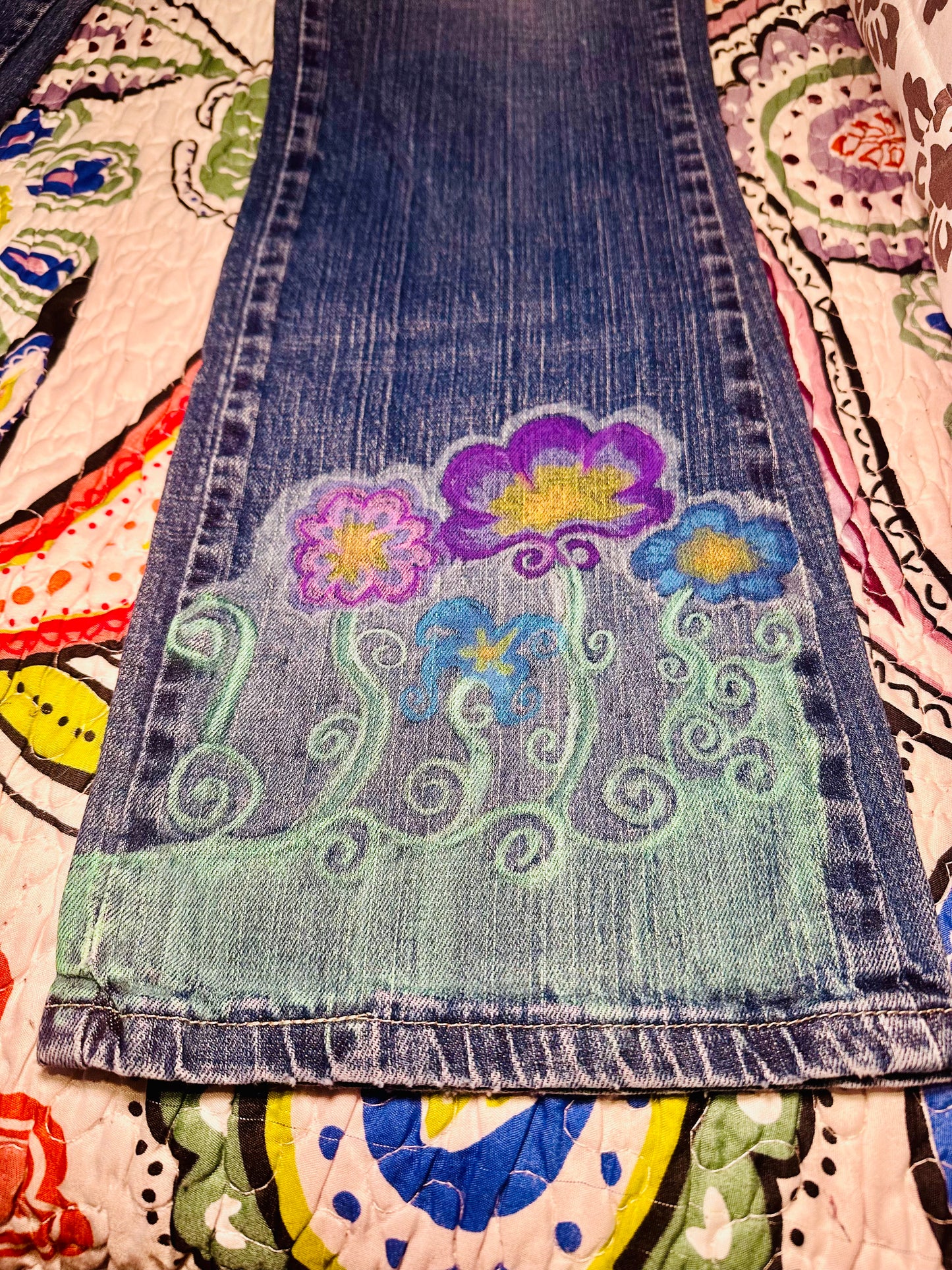 Butterfly in the Garden Jeans