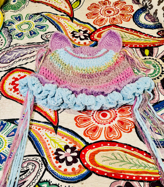 Whimsical Cat Jellyfish